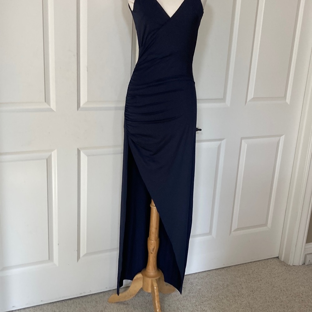 Elegant Navy Blue Hello Molly Evening Dress